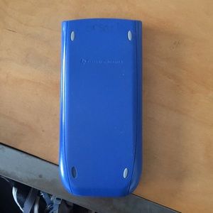 Calculator and dog toy